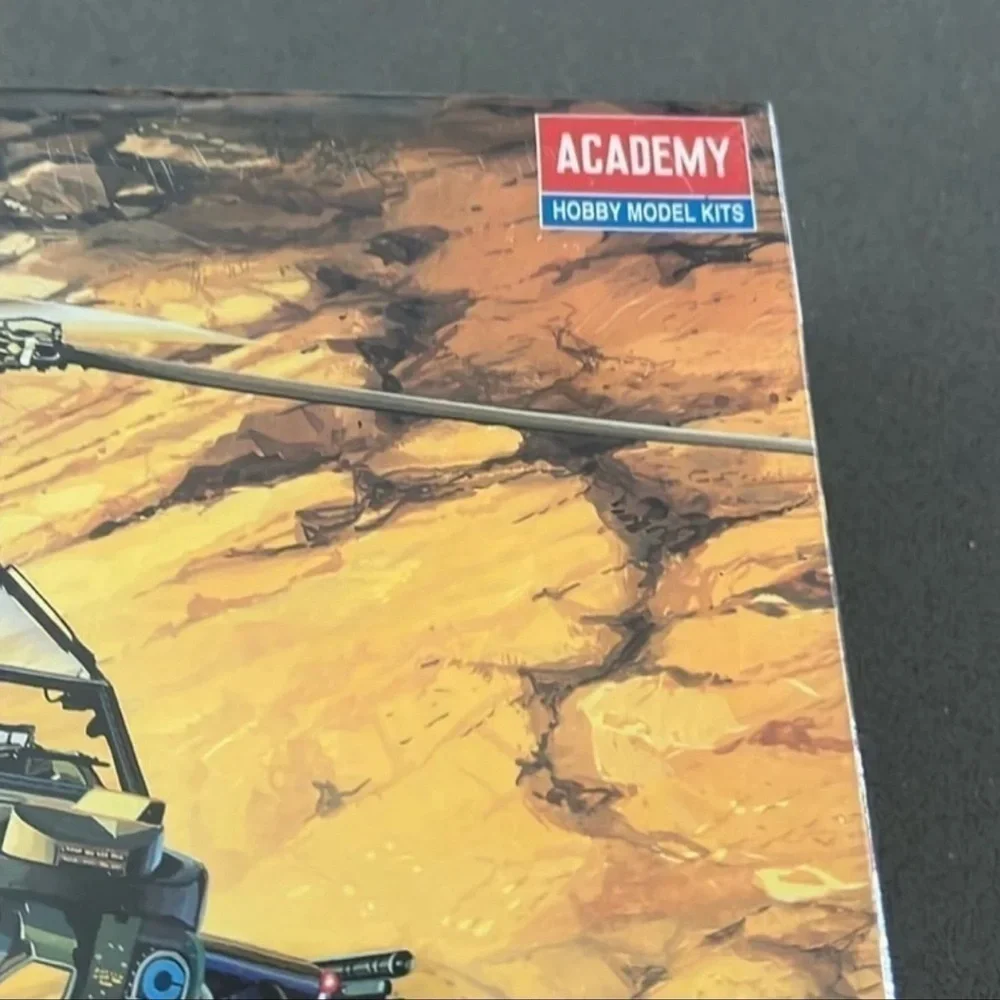 Academy McDonnell-Douglas AH-64A Apache Helicopter  1:48 Model Kit # 2115